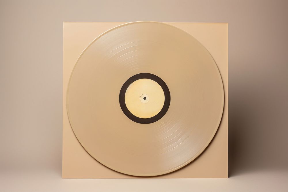 Gramophone turntable spinning record. AI generated Image by rawpixel.