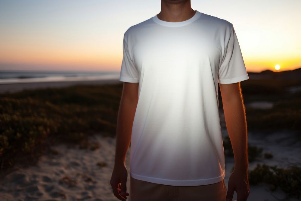 Outdoors t-shirt nature sleeve. 