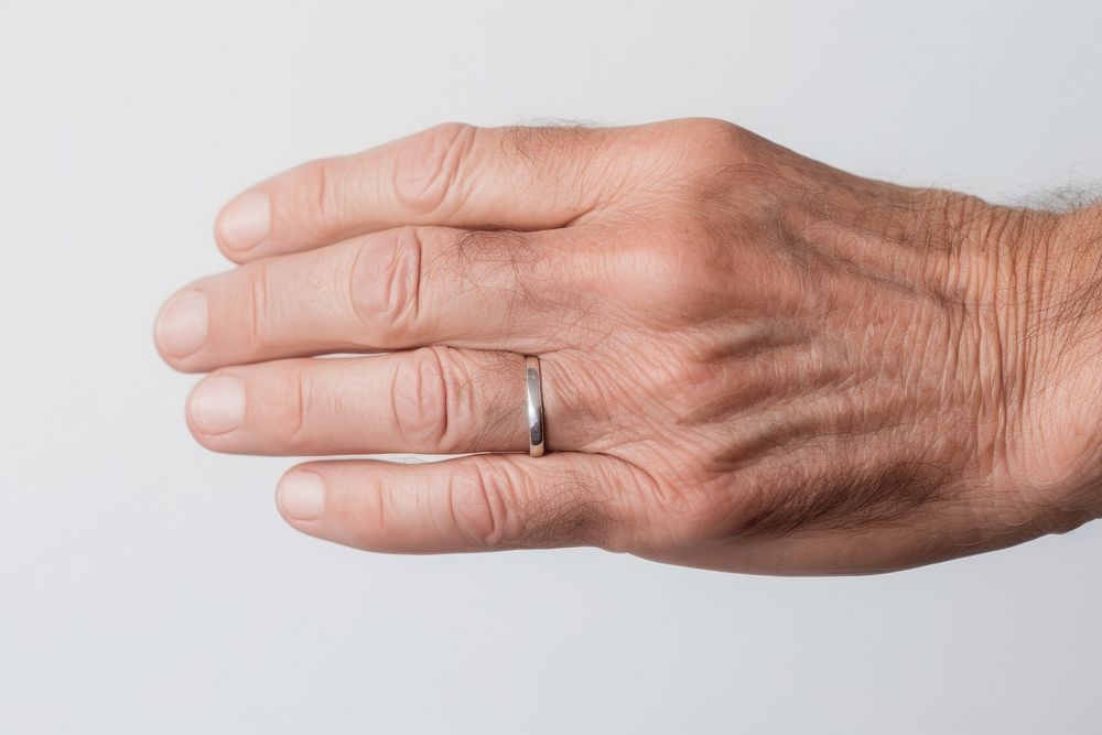 Hand ring jewelry married. AI generated Image by rawpixel.