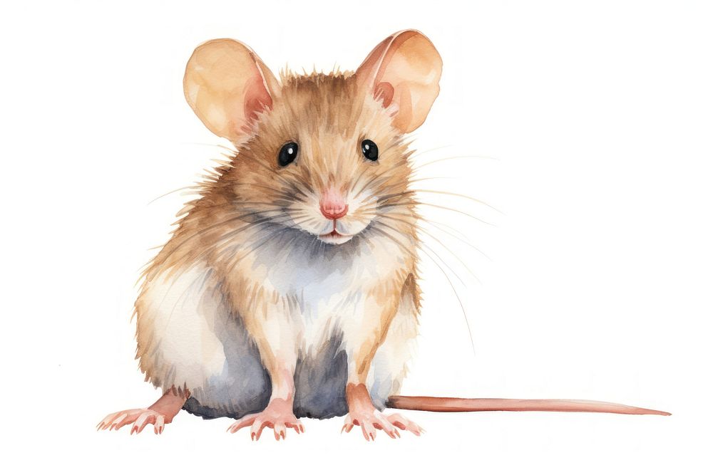 Mouse animal rodent mammal. AI generated Image by rawpixel.