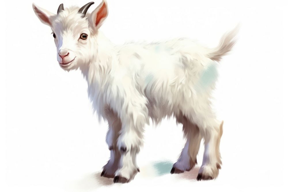 Livestock mammal animal goat. AI generated Image by rawpixel.
