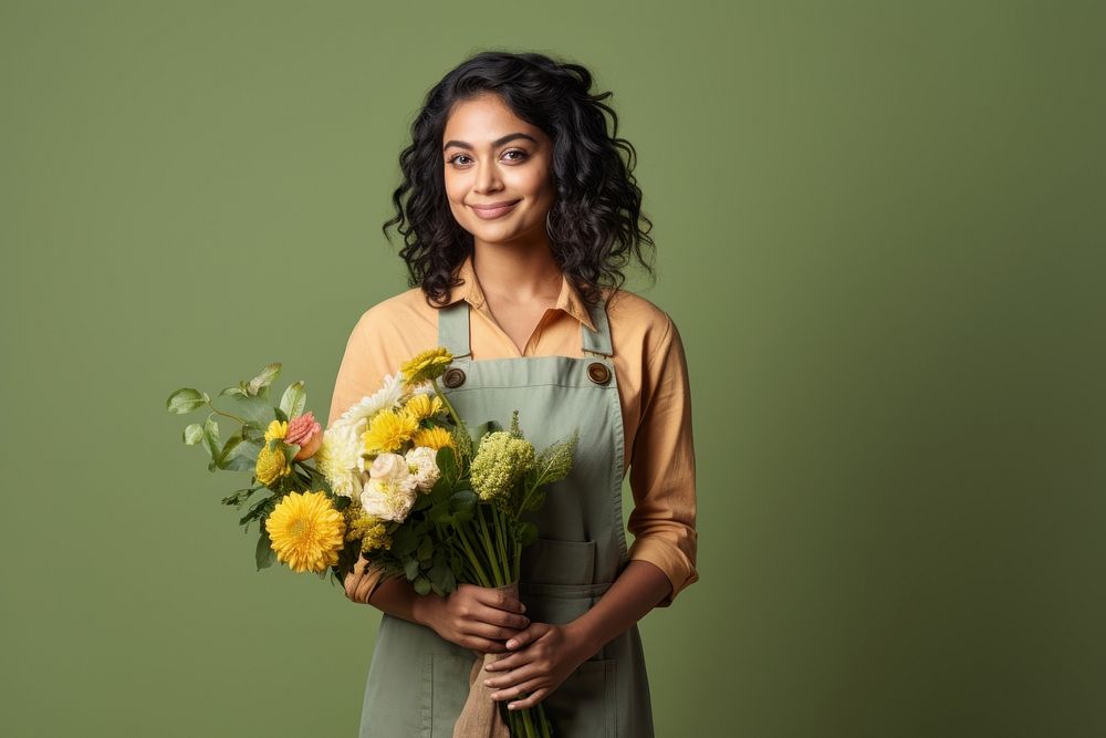 Flower dress adult plant. 