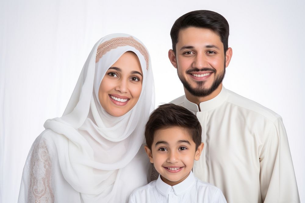 Family smiling adult togetherness. AI generated Image by rawpixel.