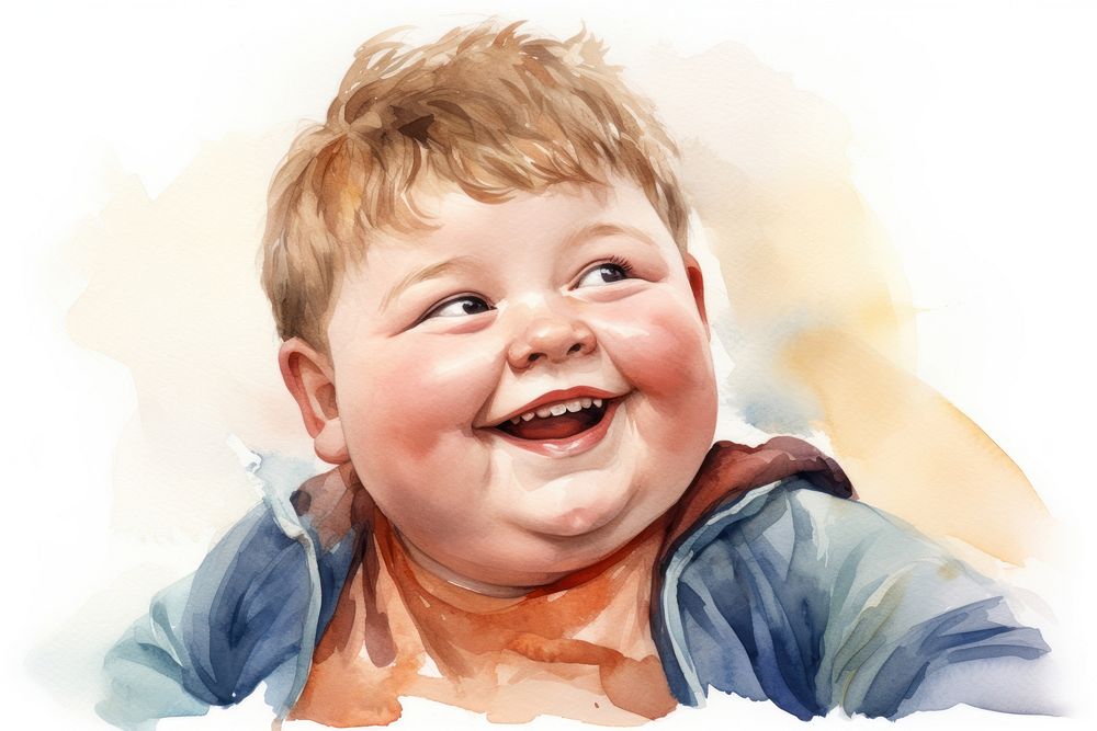 Laughing cheerful portrait smile. AI generated Image by rawpixel.