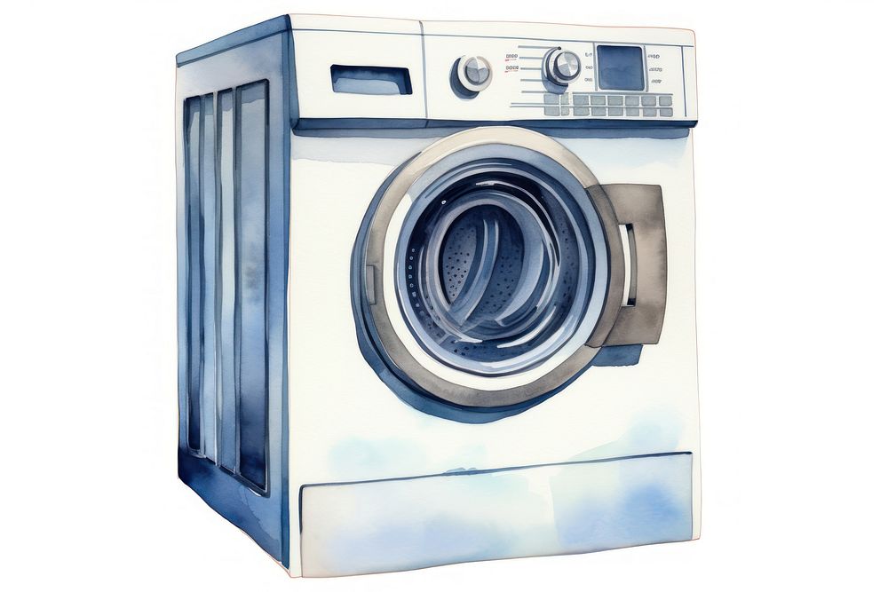Appliance washing dryer washing machine. AI generated Image by rawpixel.