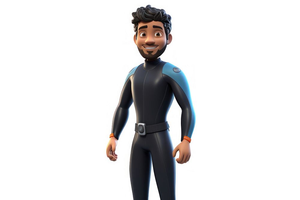 Wetsuit cartoon adult toy. AI generated Image by rawpixel.