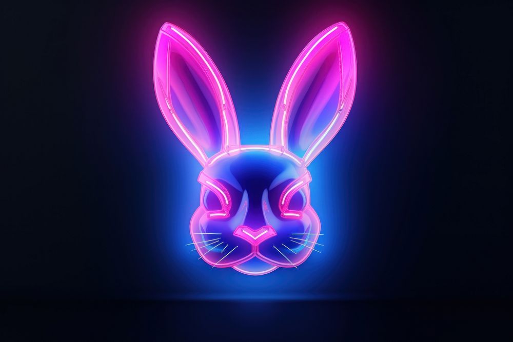 Neon Rabbit Images | Free Photos, PNG Stickers, Wallpapers ...