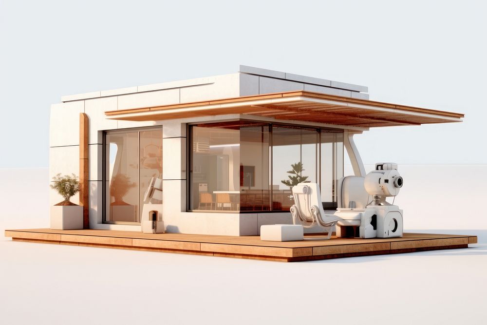 Architecture building vehicle house. AI generated Image by rawpixel.