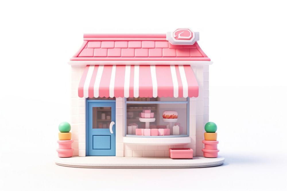 Food representation confectionery architecture. AI generated Image by rawpixel.