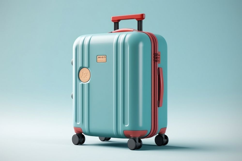 Suitcase luggage technology briefcase. AI generated Image by rawpixel.