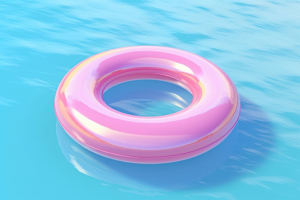 Sea inflatable floating outdoors. AI generated Image by rawpixel.