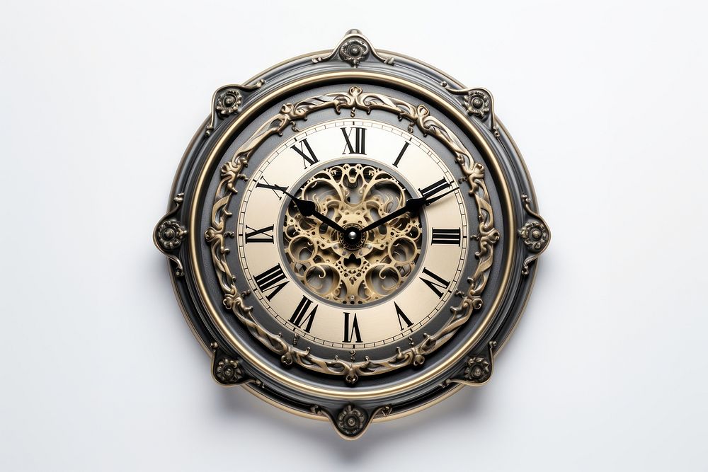 Clock jewelry locket wall. AI generated Image by rawpixel.