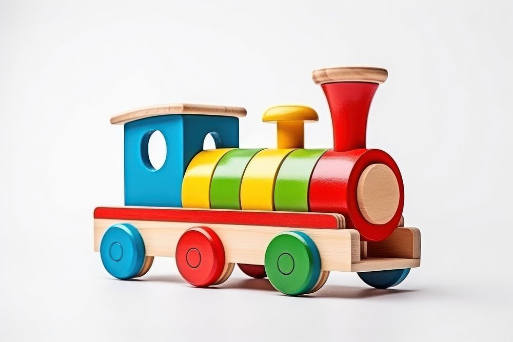 Train toy vehicle wheel. AI generated Image by rawpixel.