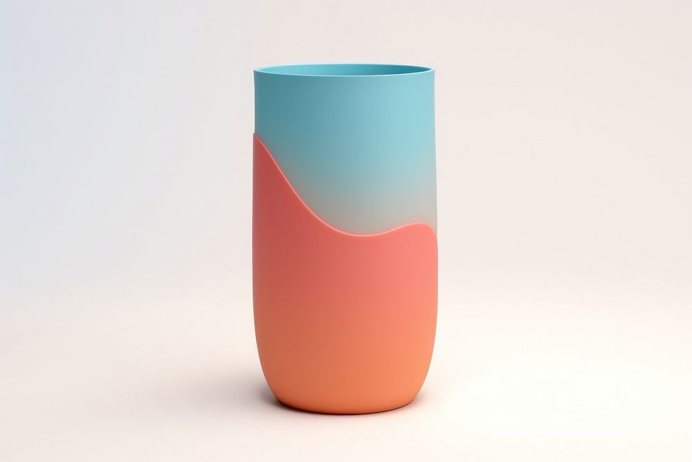 Cylinder vase art flowerpot. AI generated Image by rawpixel.