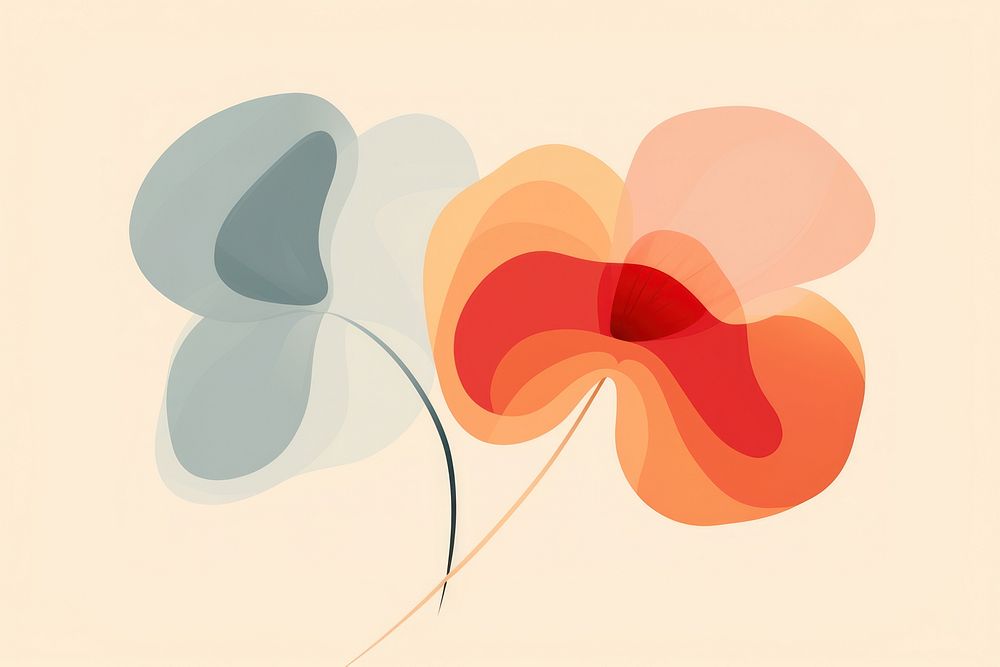 Abstract pattern flower petal. AI generated Image by rawpixel.