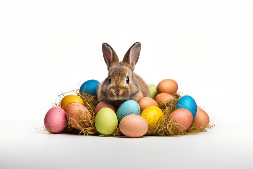 Animal rodent mammal easter. AI generated Image by rawpixel.