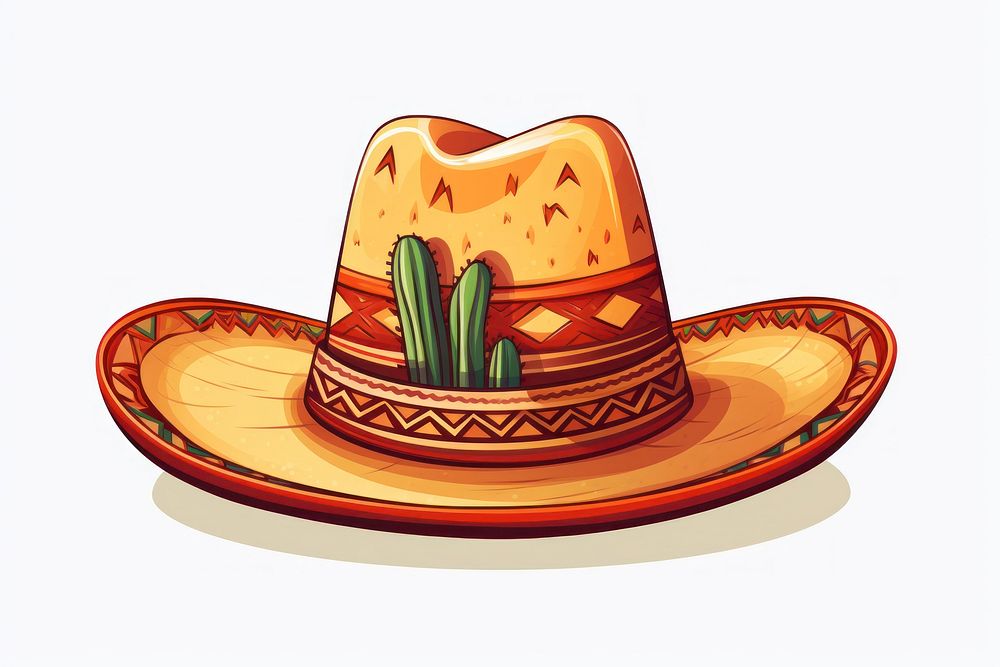 Sombrero food hat headwear. AI generated Image by rawpixel.