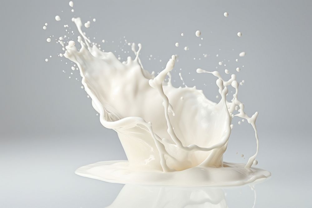 Milk dairy white simplicity. AI generated Image by rawpixel.