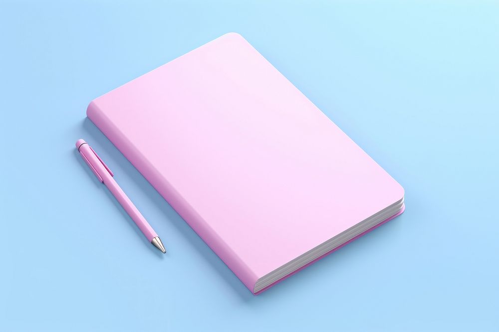 Diary book pen publication. AI generated Image by rawpixel.