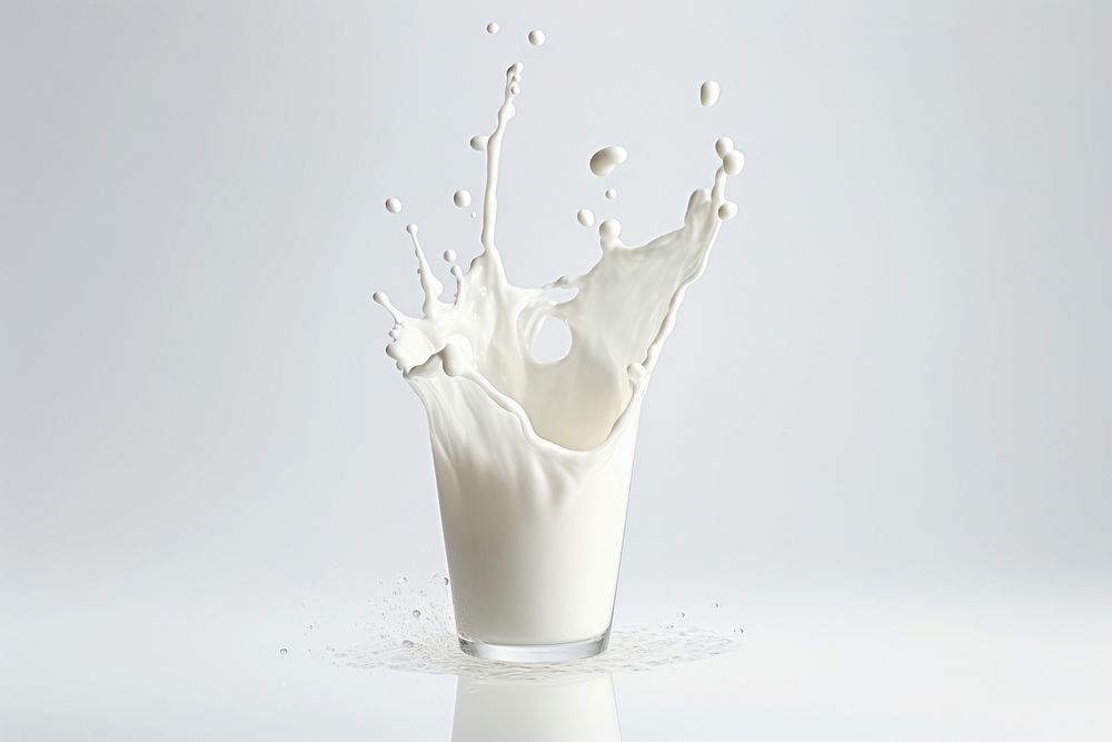 Milk dairy white food. AI generated Image by rawpixel.