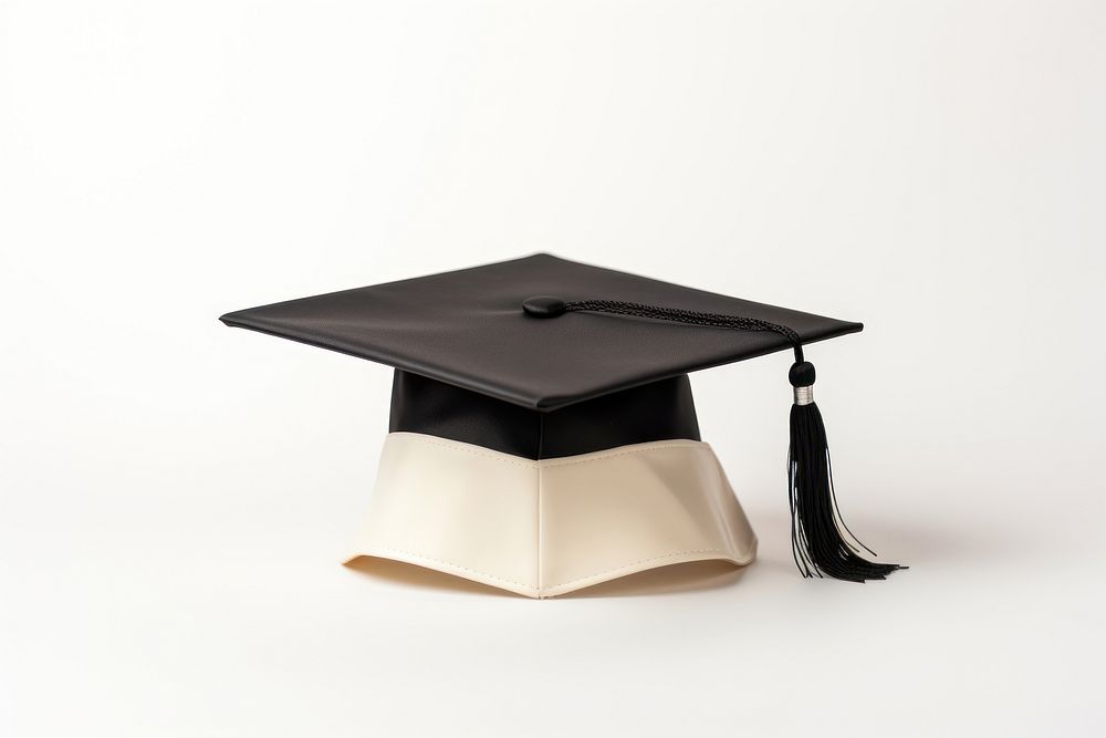 Graduation white background intelligence certificate. AI generated Image by rawpixel.