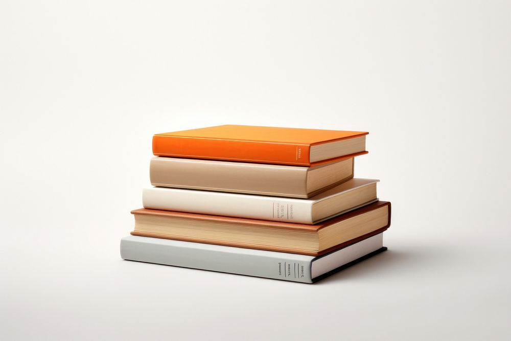 Book publication library white background. AI generated Image by rawpixel.