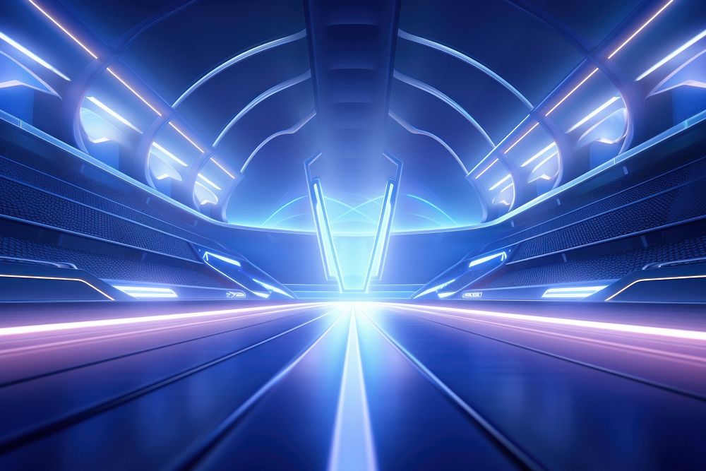 Light lighting illuminated futuristic. AI generated Image by rawpixel.