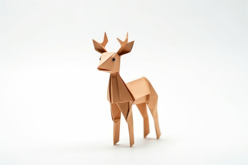 Origami wildlife animal mammal. AI generated Image by rawpixel.