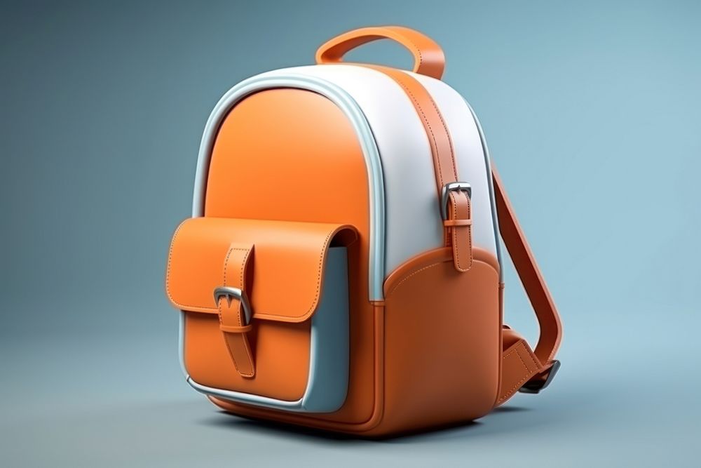 Backpack handbag accessories accessory. AI generated Image by rawpixel.