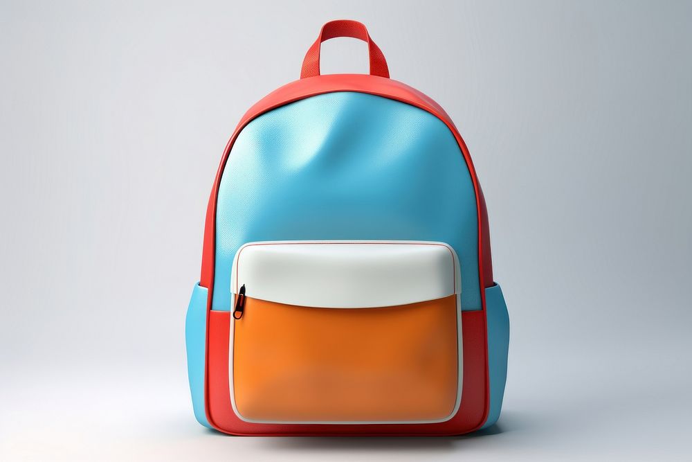 Bag backpack suitcase handbag. AI generated Image by rawpixel.