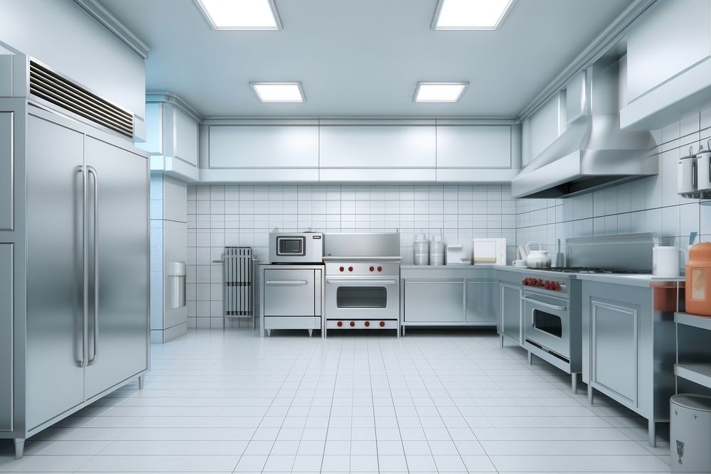 Appliance kitchen refrigerator steel. AI generated Image by rawpixel.