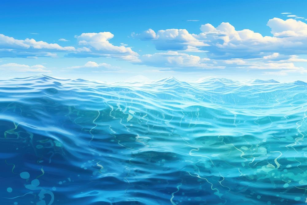 Ocean backgrounds outdoors nature. 