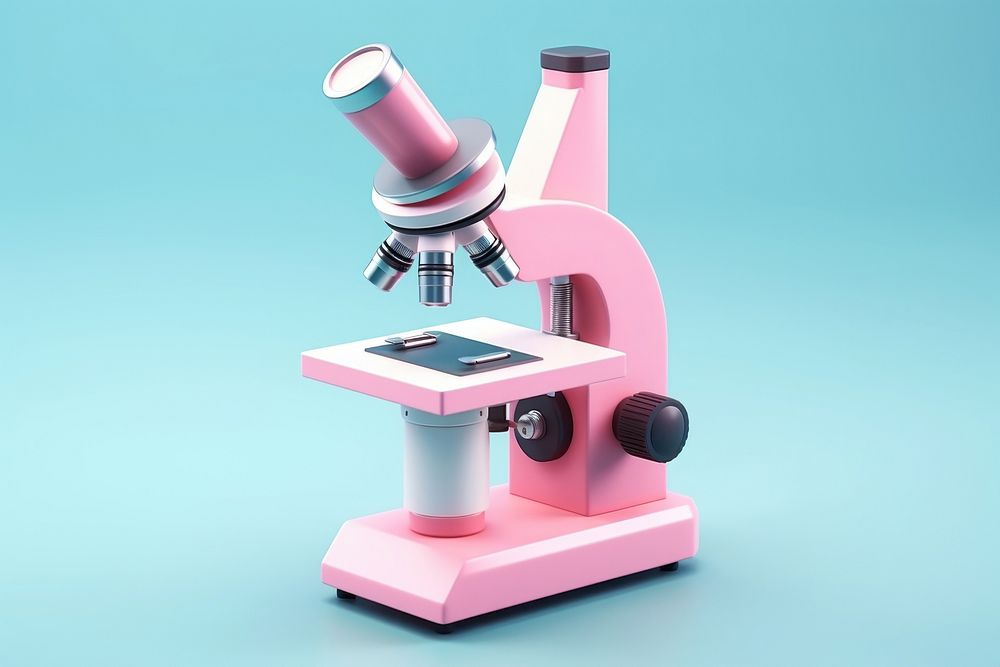 Microscope magnification biochemistry technology. AI generated Image by rawpixel.