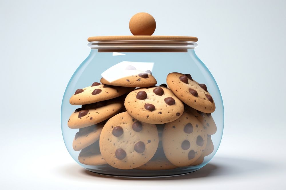 Cookie jar food confectionery. AI generated Image by rawpixel.