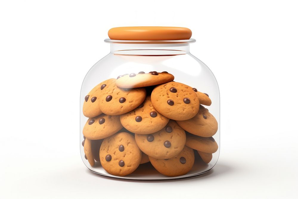 Cookie jar biscuit food. AI generated Image by rawpixel.