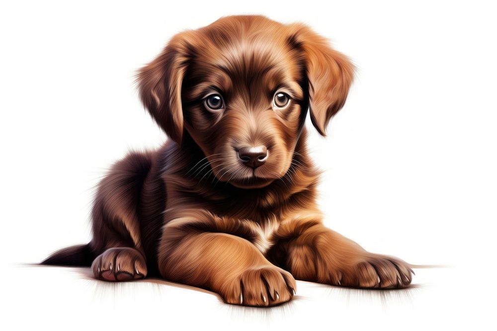 Puppy dog portrait mammal. AI generated Image by rawpixel.