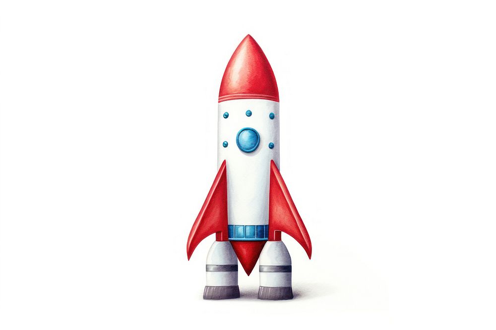 Rocket missile vehicle toy. AI generated Image by rawpixel.