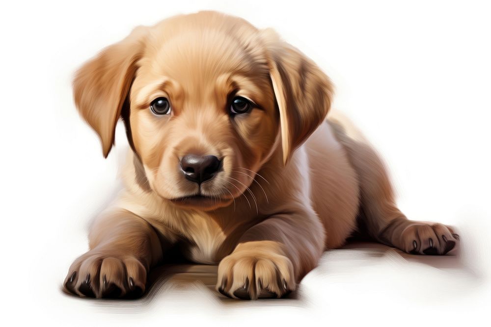Puppy dog portrait animal. AI generated Image by rawpixel.