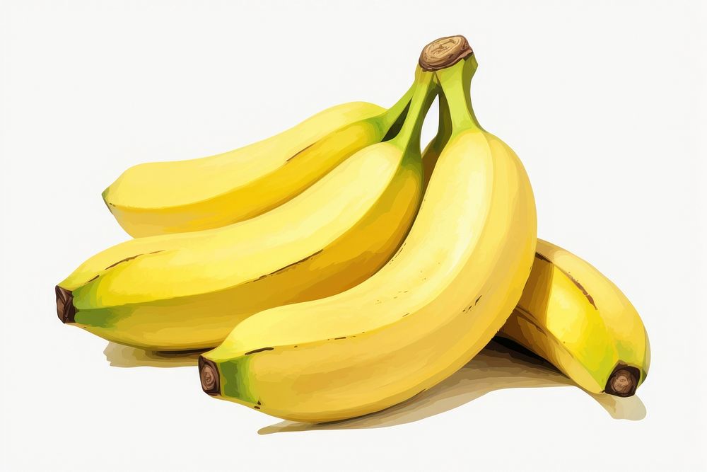 Banana food fruit plant. AI generated Image by rawpixel.