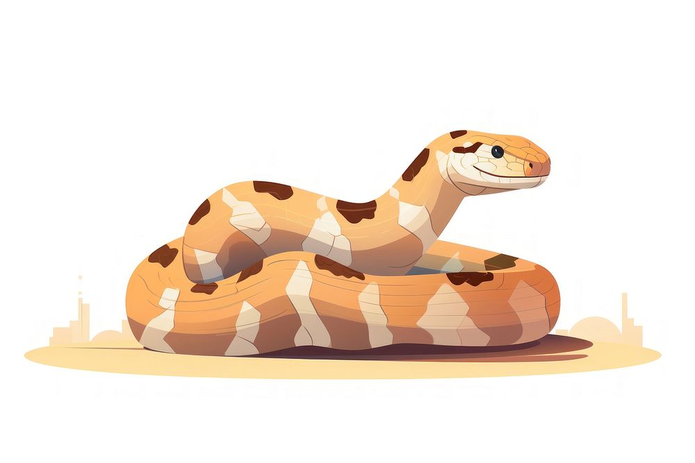 Ball python reptile animal snake. AI generated Image by rawpixel.