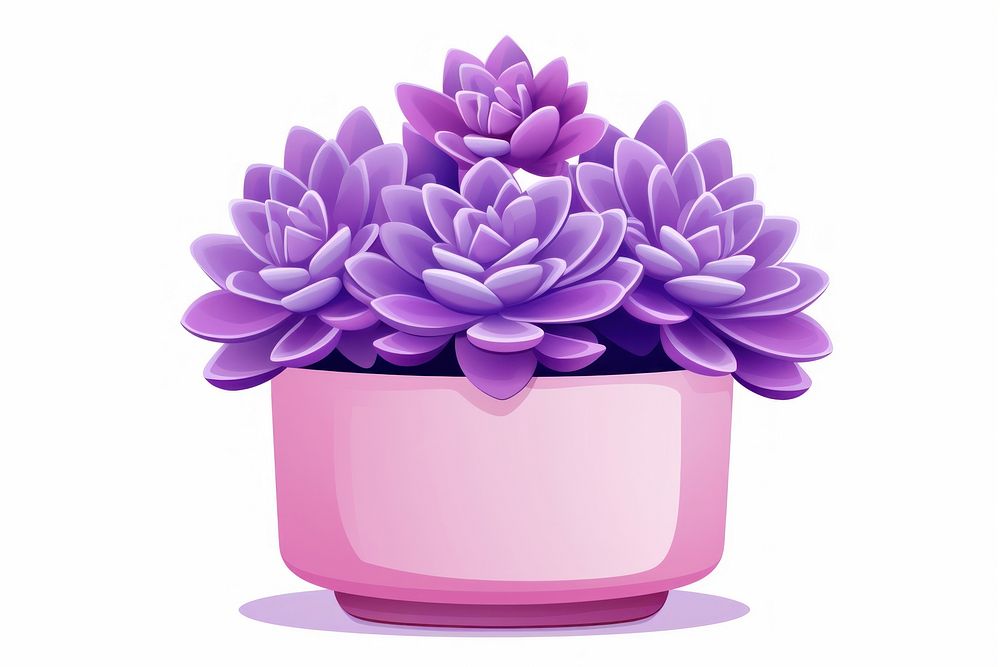 Flower purple violet plant. AI generated Image by rawpixel.