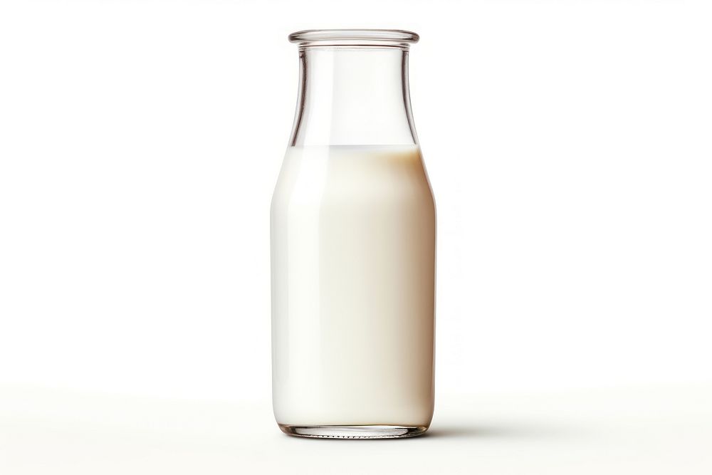 Vanilla milk glass dairy drink. AI generated Image by rawpixel.