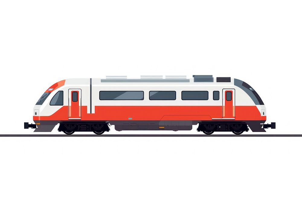Vehicle train transportation locomotive. AI generated Image by rawpixel.