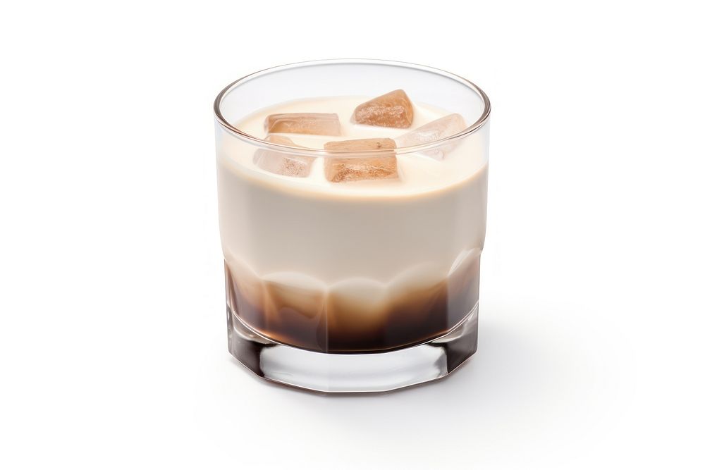 White russian drink dessert milk. AI generated Image by rawpixel.