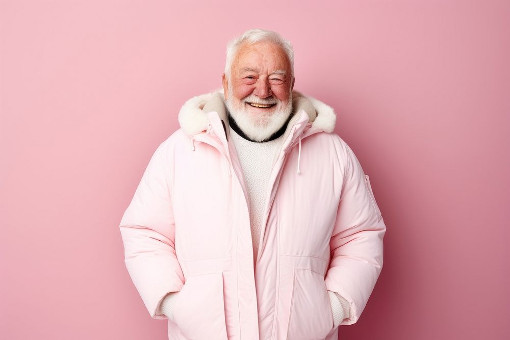 Jacket winter adult white. AI generated Image by rawpixel.