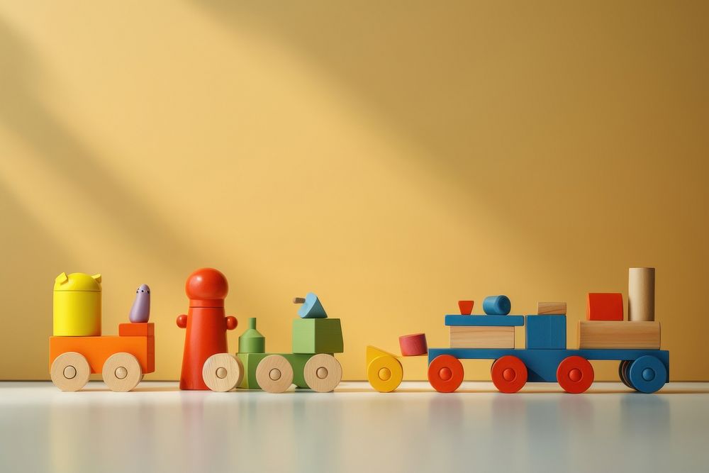 Toy vehicle transportation construction. AI generated Image by rawpixel.