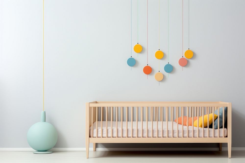 Architecture furniture nursery hanging. AI generated Image by rawpixel.