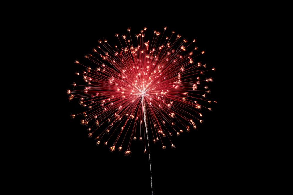 Fireworks outdoors black background illuminated. AI generated Image by rawpixel.