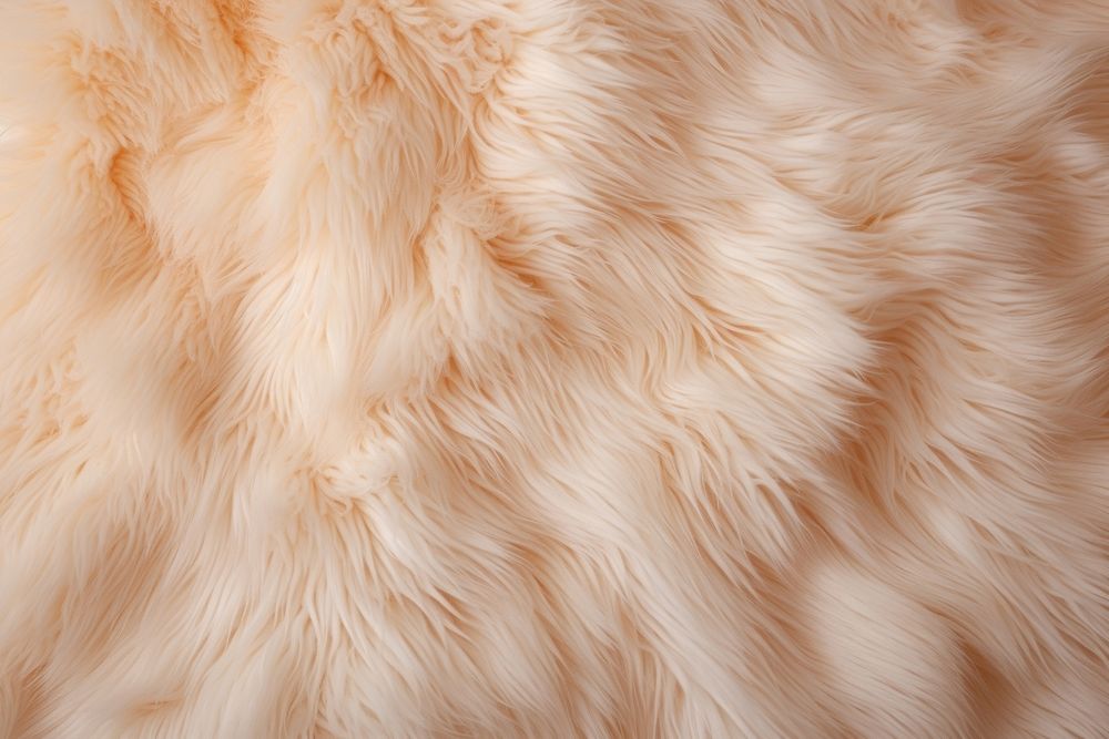 Fur textured material. 