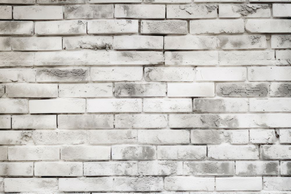 Brick white wall architecture. AI generated Image by rawpixel.